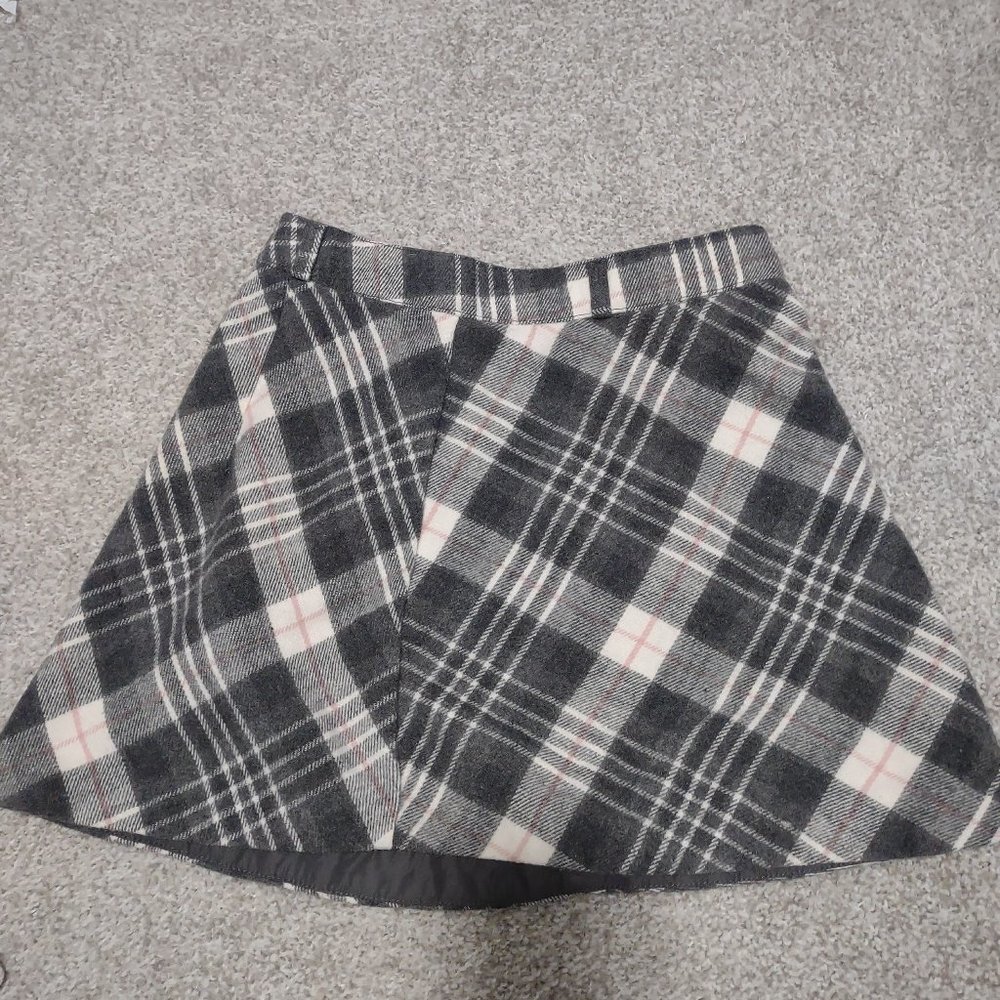 Plaid skirt